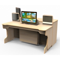 Профессиональный мультимедийный интерактивный развивающий логопедический стол Logo - «globural.ru» - Дербент