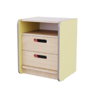 Тумба к письменному столу воспитателя из коллекции «НЕГА» (цвет желтый) - «globural.ru» - Дербент