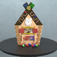 Бизиборд "Сказочный теремок" - «globural.ru» - Дербент