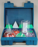 Набор геометрических тел прозрачных с сечением (разборный) 13 штук - «globural.ru» - Дербент