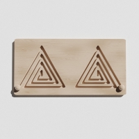 Такт-панель "Треугольный лабиринт №14" - «globural.ru» - Дербент