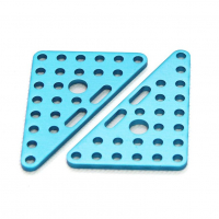 Треугольная пластина из анодированного алюминия Triangle Plate 6*8 (Pair) - «globural.ru» - Дербент