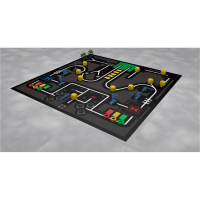 Соревновательное поле с элементами MakeX Stater Arenas Kit - «globural.ru» - Дербент