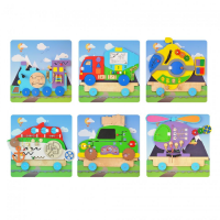 Тактильно-развивающая панель «Транспорт» - «globural.ru» - Дербент