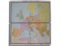 Учебная карта "Европа с 1815 - 1849 г.г." 1180*1070 мм (матовое, 2-стороннее лам.) - «globural.ru» - Дербент