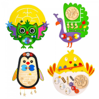 Тактильно-развивающий набор панелей «Птицы» - «globural.ru» - Дербент