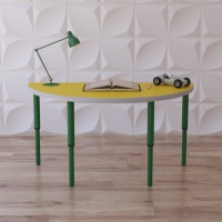 Стол растущий на регулируемых ножках «Половинка» - «globural.ru» - Дербент