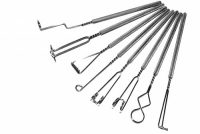 Комплект массажных логопедических зондов на толстых ручках с накаткой (по Новиковой Е.В.). Основной комплект из 8-ми зондов - «globural.ru» - Дербент