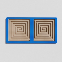 Такт-панель "Синий лабиринт № 3" - «globural.ru» - Дербент