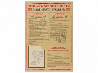 Стенд-уголок "Техника безопасности на уроках труда" - «globural.ru» - Дербент