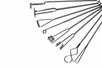 Комплект массажных логопедических зондов с витыми ручками мини Новикова Е.В. (8 штук) - «globural.ru» - Дербент