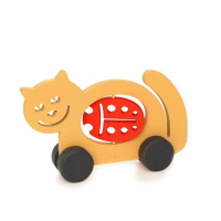 Каталка "Кот с  Божьей коровкой"  - «globural.ru» - Дербент