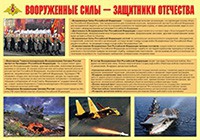 Плакат "Вооруженные Силы – защитники Отечества" - «globural.ru» - Дербент