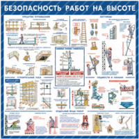 Стенд "Безопасность работ на высоте" - «globural.ru» - Дербент