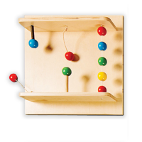 Тактильно-развивающая панель «Магнитные шарики» (вариант 2) - «globural.ru» - Дербент