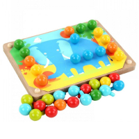 Игра на сенсомоторное развитие "Цветная мозаика" - «globural.ru» - Дербент