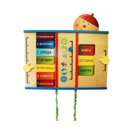 Дидактическая панель "Дни недели" - «globural.ru» - Дербент