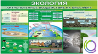 Стенд "Экология. Антропогенное воздействие на биосферу" - «globural.ru» - Дербент