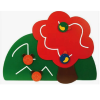 Настенный развивающий модуль "Яблонька" - «globural.ru» - Дербент