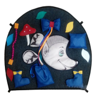 Игровое тактильное панно "Ежик" - «globural.ru» - Дербент