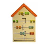 Дидактическая панель "Домик мечты" - «globural.ru» - Дербент