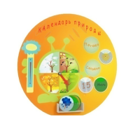 Дидактическая панель "Календарь природы" - «globural.ru» - Дербент