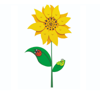 Сенсомоторное декоративно-развивающее панно "Подсолнух" - «globural.ru» - Дербент