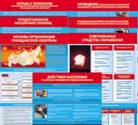 Комплект таблиц Основы гражданской обороны МЧС РФ (13 штук)	 - «globural.ru» - Дербент