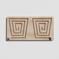 Такт-панель "Лабиринт-трапеция №5" - «globural.ru» - Дербент