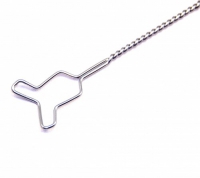 Зонд массажный "Мишка" с витой ручкой с колечком (автор Микляева Ю.В.) - «globural.ru» - Дербент