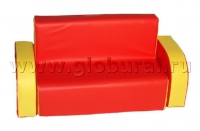 Диван с подлокотниками 120*35*45/20см (ВИК) - «globural.ru» - Дербент