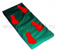 Дорожка массажная в чехле с нашитыми следами - «globural.ru» - Дербент