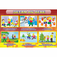 Стенд "Детям об огне" - «globural.ru» - Дербент