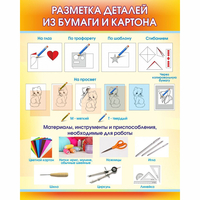 Стенд "Разметка деталей из бумаги и картона" - «globural.ru» - Дербент