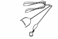 Комплект массажных логопедических зондов на витых ручках с колечком (по Новиковой Е.В.).  - «globural.ru» - Дербент