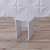 Табурет «Белый кубик» - «globural.ru» - Дербент