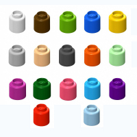  Элемент конструктора одиночный одноцветный Color Blocks 100 штук - «globural.ru» - Дербент