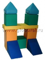 Мягкий модуль-конструктор "Городок" 1 (ВИК) - «globural.ru» - Дербент