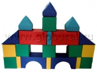 Мягкий модуль-конструктор "Городок" 6 (ВИК) - «globural.ru» - Дербент