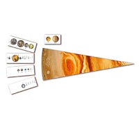 Модель-аппликация "Сравнительные размеры Солнца, планет и их спутников" - «globural.ru» - Дербент