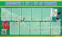 Стенд "Подготовка к ЕГЭ и ОГЭ по биологии" (вариант 2) - «globural.ru» - Дербент