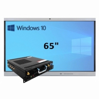Интерактивная панель 65" (встроенный ПК Win10, Intel i5) - «globural.ru» - Дербент
