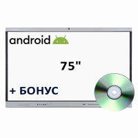 Интерактивная панель 75" (Android) - «globural.ru» - Дербент