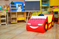 Напольная игрушка "Машинка - гонка" с аппликацией (ВИК) - «globural.ru» - Дербент