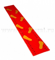 Дорожка массажная со следами(в чехле из кожи) - «globural.ru» - Дербент