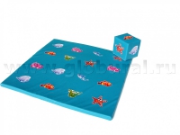 Игровой детский мат «Море» с кубиком (ВИК) - «globural.ru» - Дербент