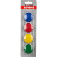 Набор магнитов круглых (4 штуки) - «globural.ru» - Дербент