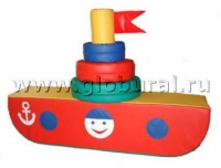 Мягкий модуль-конструктор “Пароход” (ВИК) - «globural.ru» - Дербент