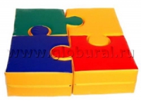 Мягкий модуль конструктор  "Пазлы" (ВИК) - «globural.ru» - Дербент