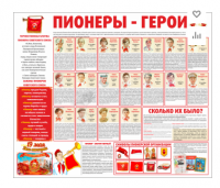 Тематический стенд "Пионеры-герои" - «globural.ru» - Дербент
